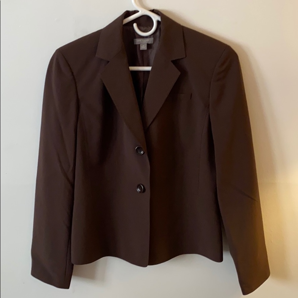 Ann Taylor Brown blazer